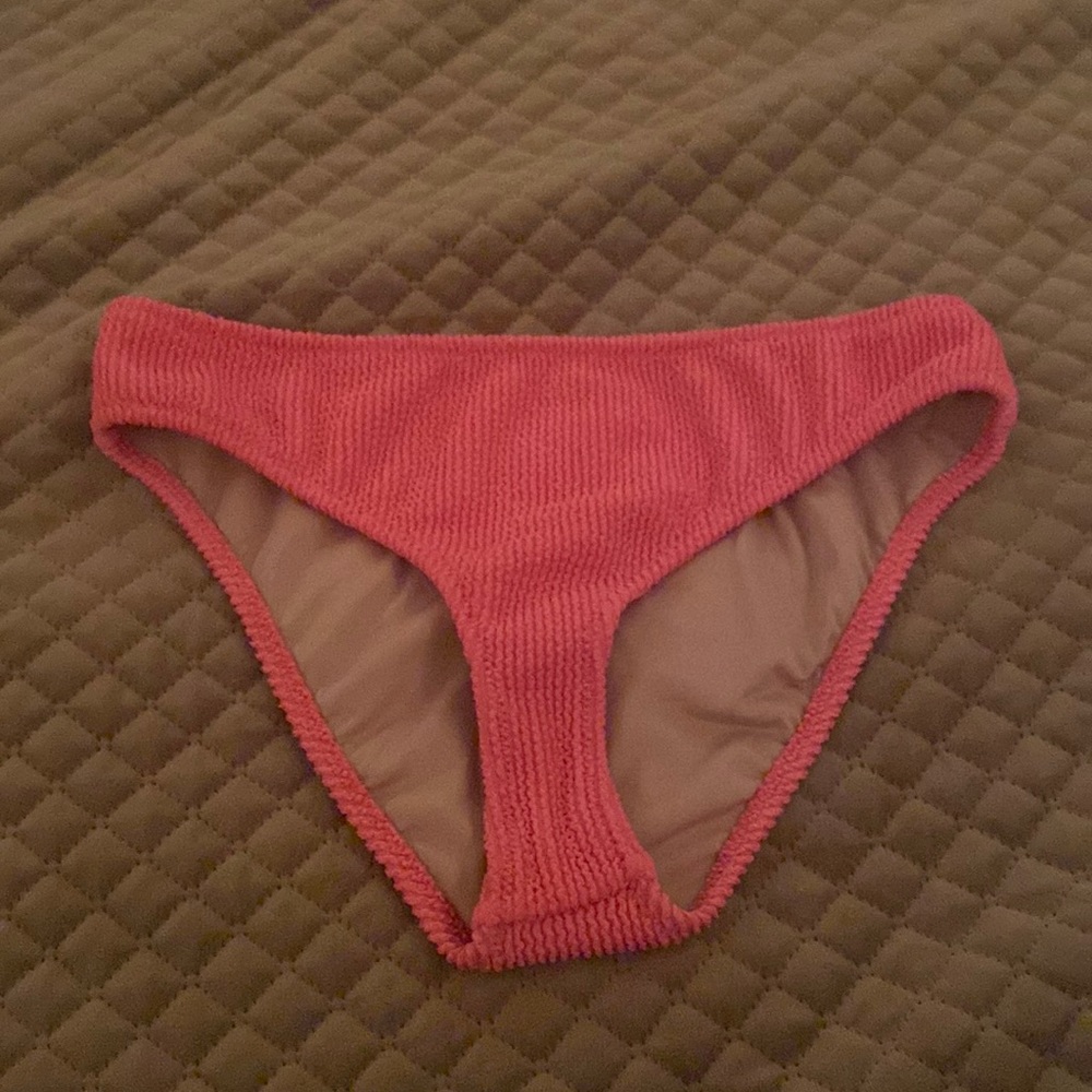 NWOT Shade & Shore Textured Swim Bottoms
